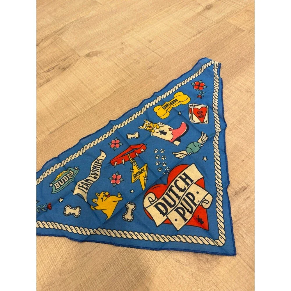 Dutch Bros Coffee Dutch Pup Dog Bandana National Dog Day 2024